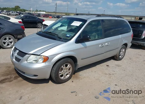 2002 Dodge Grand Caravan Ex z USA, uszkodzony, nr VIN 2B8GP74L52R689996